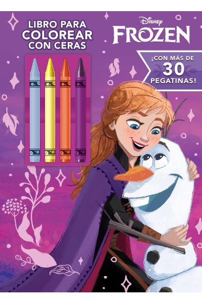 FROZEN. LIBRO PARA COLOREAR CON CERAS