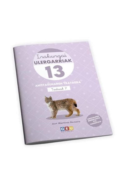 IRAKURGAI ULERGARRIAK 13