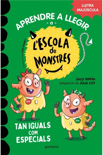 APRENDRE A LLEGIR A L'ESCOLA DE MONSTRES 3 - TAN IGUALS COM ESPECIALS