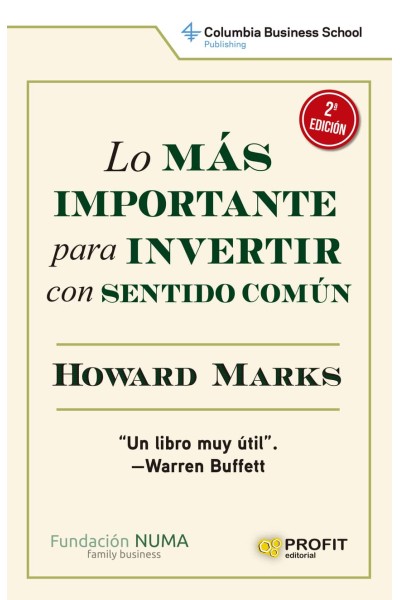 LO MÁS IMPORTANTE PARA INVERTIR CON SENTIDO COMÚN NE