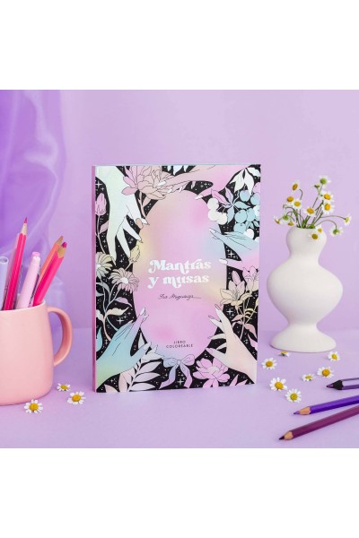 LIBRO PARA COLOREAR "MANTRAS Y MUSAS"