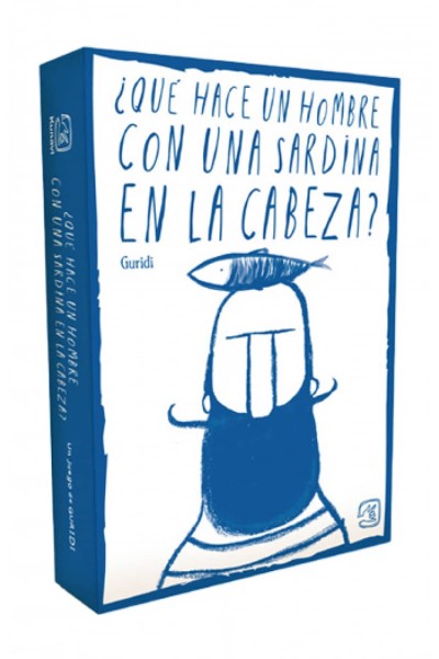 ¿QUÉ HACE UN HOMBRE CON UNA SARDINA EN LA CABEZA?