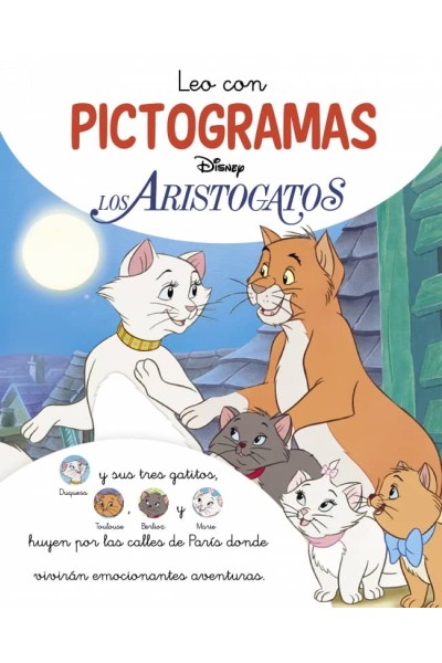 LOS ARISTOGATOS. LEO CON PICTOGRAMAS (DISNEY. LECTOESCRITURA)