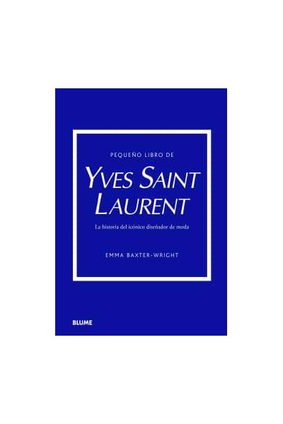 PEQUEÑO LIBRO DE YVES SAINT LAURENT