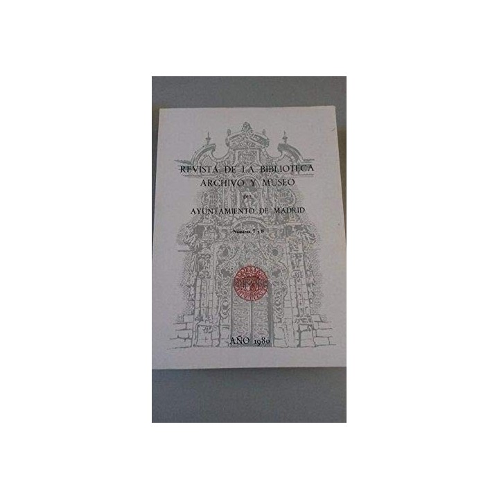 REVISTA DE LA BIBLIOTECA, ARCHIVO Y MUSEO. Año 1980, Núm.6