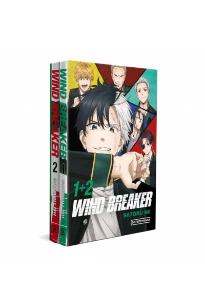 PACK WIND BREAKER 1 + WIND BREAKER 2 (EDICIÓN ESPECIAL ANIME)