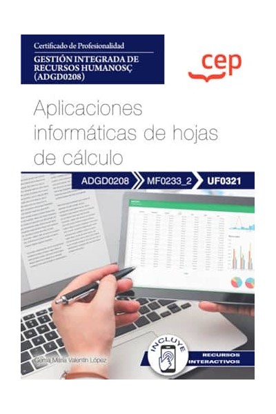 MANUAL APLICACIONES INFORMATICAS DE HOJAS DE CALCULO UF0321