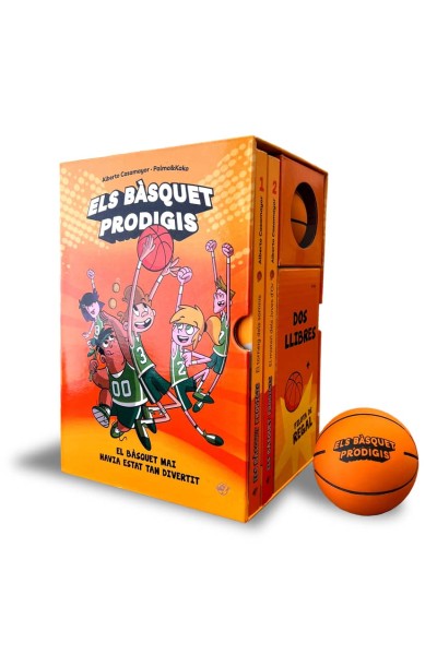 ESTOIG ELS BÀSQUET PRODIGIS: 2 LLIBRES + PILOTA