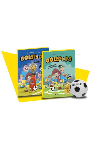 ESTOIG GOLASSOS: 2 LLIBRES + PILOTA