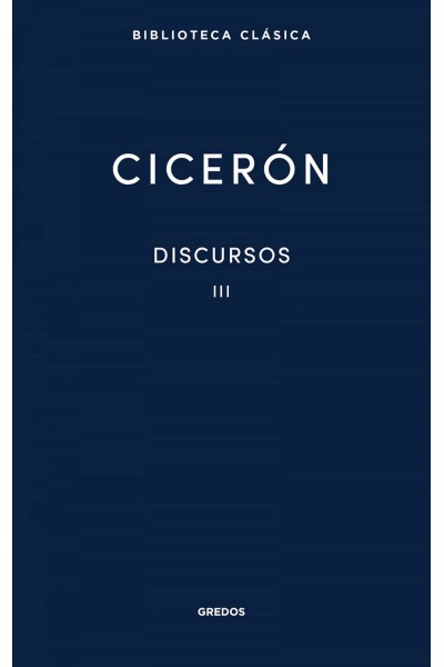 32. DISCURSOS VOL. 3 (CICERÓN)
