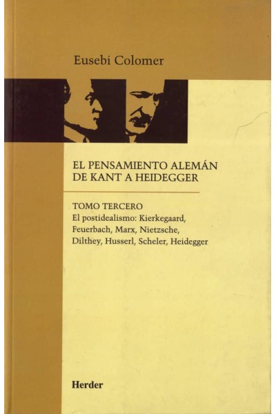 PENS.ALEM. KANT-HEIDEG. TOMO 3