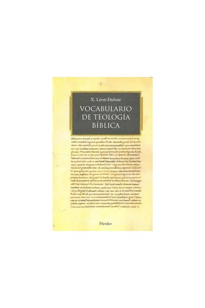 VOCABULARIO DE TEOLOGIA BIBLICA RTCA NE