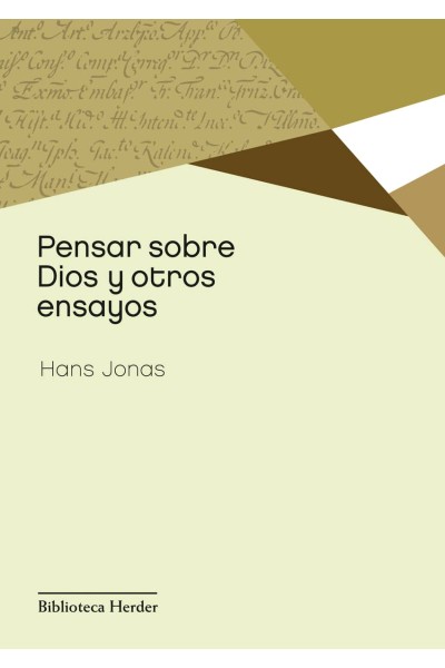 PENSAR SOBRE DIOS Y OTROS ENSAYOS
