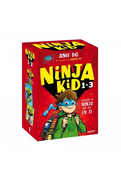 ESTUCHE NINJA KID 1-2-3