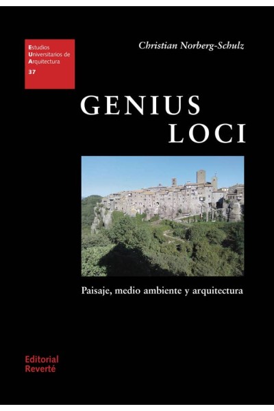 GENIUS LOCI PAISAJE AMBIENTE Y ARQUITECTURA