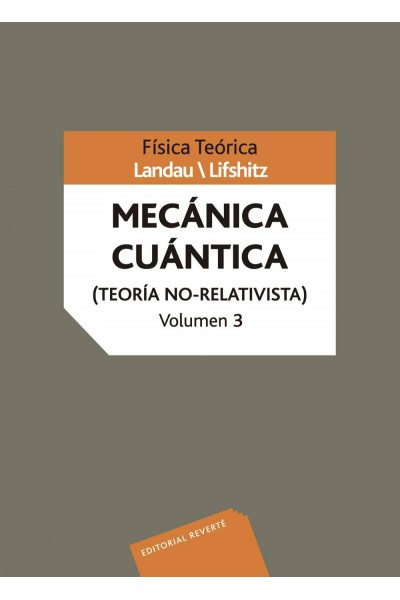MECÁNICA CUÁNTICA NO-RELATIVISTA TOMO III