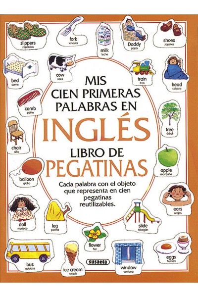 MIS 100 PRIMERAS PALABRAS EN INGLÉS CON PEGATINAS