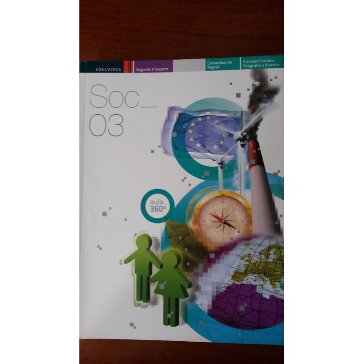 SOC 03. Ciencias sociales, Geografía e Historia, 3 ESO. Aula 360. SEGUNDO TRIMESTRE. Comunidad de Madrid