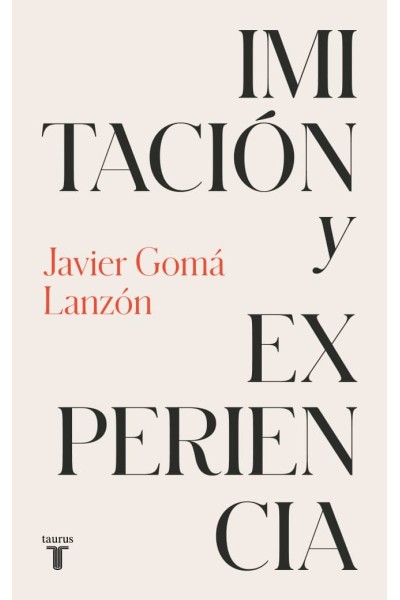 IMITACIÓN Y EXPERIENCIA (TETRALOGÍA DE LA EJEMPLARIDAD)