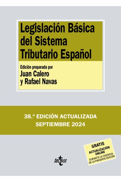 LEGISLACIÓN BÁSICA DEL SISTEMA TRIBUTARIO ESPAÑOL