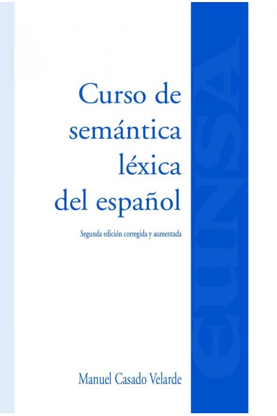 CURSO DE SEMÁNTICA LÉXICA DEL ESPAÑOL