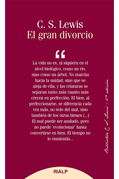 EL GRAN DIVORCIO