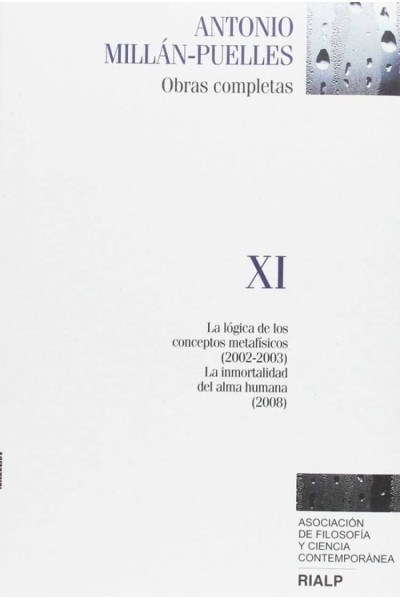 OBRAS COMPLETAS: ANTONIO MILLÁN-PUELLES