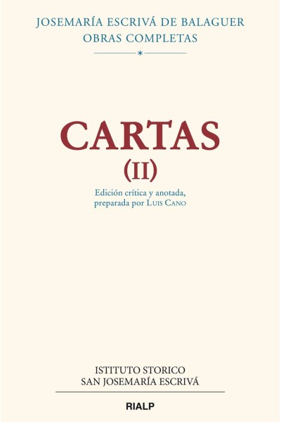 CARTAS II (EDICIÓN CRÍTICO-HISTÓRICA)