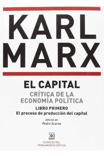 CAPITAL LIBRO PRIMERO. PROCESO PRODUCCIÓN DEL CAPITAL