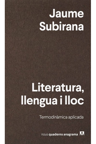 LITERATURA, LLENGUA I LLOC