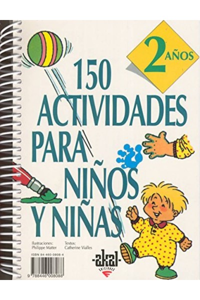 150 ACTIVIDADES PARA NIÑOS Y NIÑAS DE 2 AÑOS