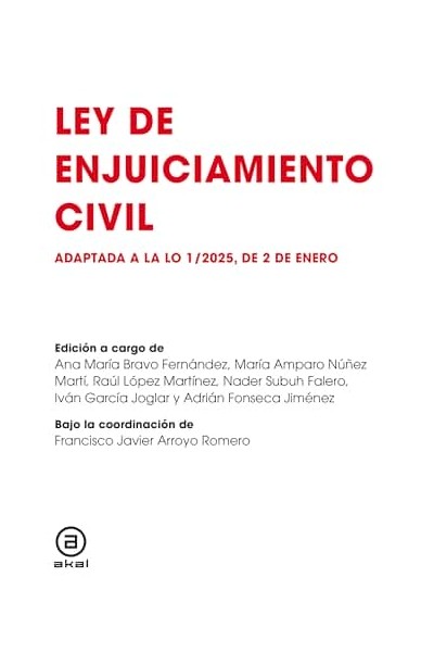 LEY DE ENJUICIAMIENTO CIVIL
