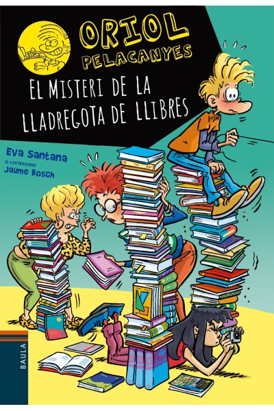 (CAT).MISTERI DE LA LLADREGOTA DE LLIBRES.(ORIOL PELACANYES