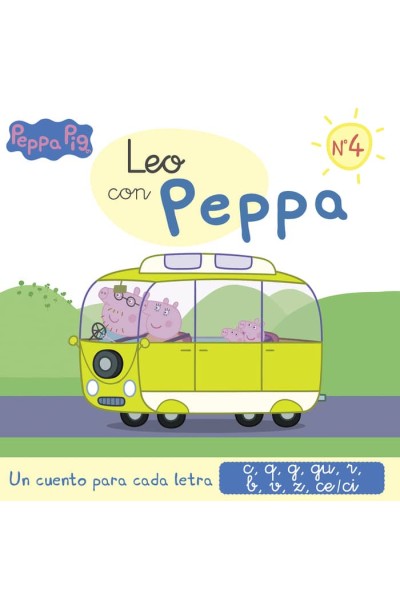 UN CUENTO PARA CADA LETRA:C,Q,G,GU,R LEO CON PEPPA 4