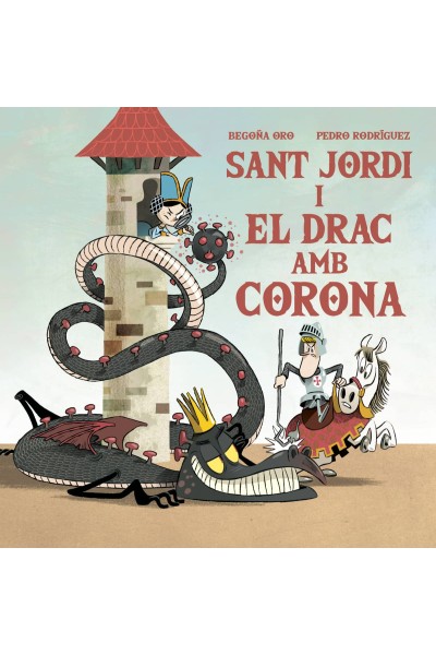 SANT JORDI I EL DRAC AMB CORONA