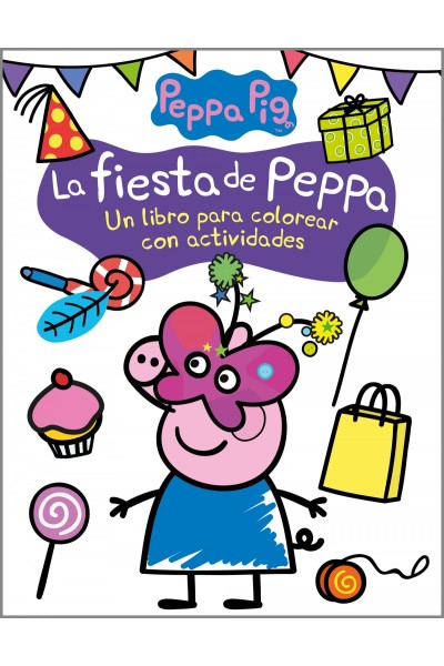 LA FIESTA DE PEPPA (ACTIVIDADES PARA COLOREAR)
