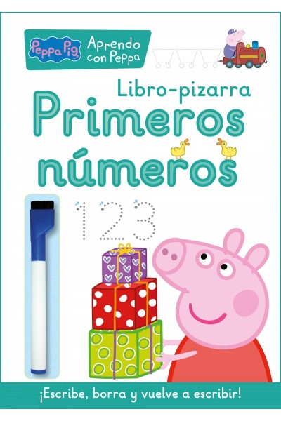PRIMEROS NÚMEROS (LIPRO-PIZARRA) (PEPPA PIG. CUADERNO DE ACTIVIDADES)