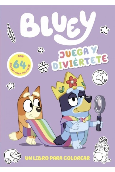 BLUEY - JUEGA Y DIVIÉRTETE. UN LIBRO PARA COLOREAR (EDICIÓN EN ESPAÑOL)