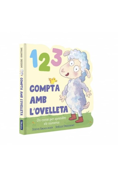 1 2 3 COMPTA AMB L'OVELLETA (L'OVELLETA QUE VA VENIR A SOPAR. LLIBRE DE CARTRÓ)