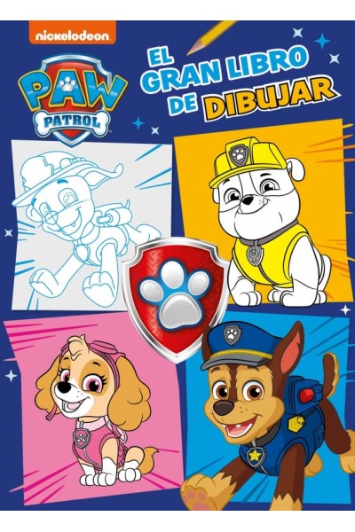 EL GRAN LIBRO DE DIBUJAR (PAW PATROL # PATRULLA CANINA)