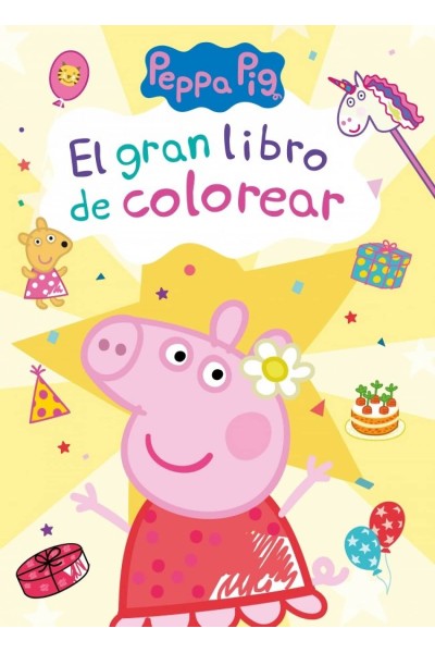 PEPPA PIG. CUADERNO DE ACTIVIDADES - EL GRAN LIBRO DE COLOREAR