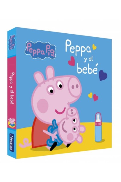 PEPPA PIG. LIBRO DE CARTÓN - PEPPA PIG Y EL BEBÉ