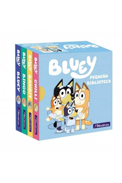 BLUEY. LIBRO JUGUETE - PEQUEÑA BIBLIOTECA