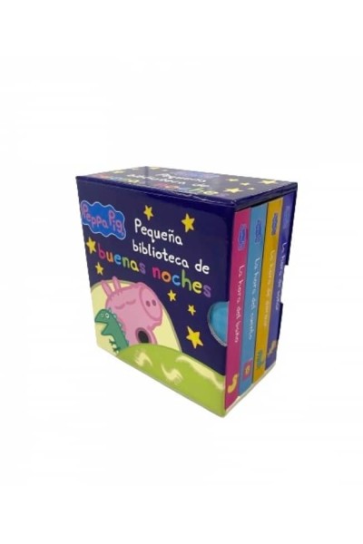 PEPPA PIG. LIBRO JUGUETE - PEQUEÑA BIBLIOTECA DE BUENAS NOCHES
