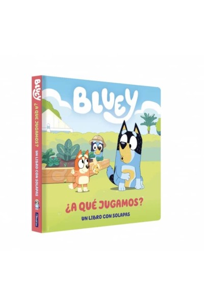 BLUEY. LIBRO DE CARTÓN CON SOLAPAS - ¿A QUÉ JUGAMOS?