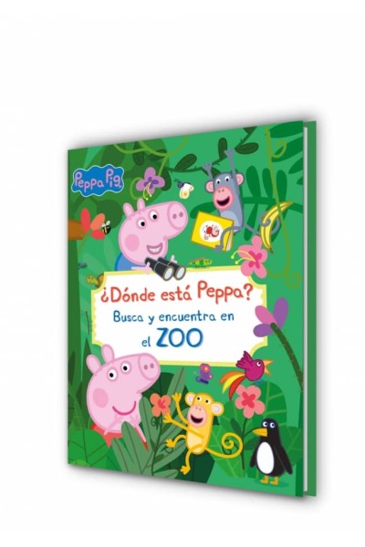 PEPPA PIG. LIBRO JUGUETE - ¿DÓNDE ESTÁ PEPPA? BUSCA Y ENCUENTRA EN EL ZOO