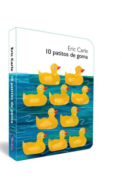 10 PATITOS DE GOMA COLECCION ERIC CARLE