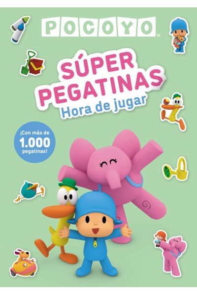 POCOYÓ. ACTIVIDADES - SÚPER PEGATINAS. HORA DE JUGAR. ¡CON MÁS DE 1.000 PEGATINAS!