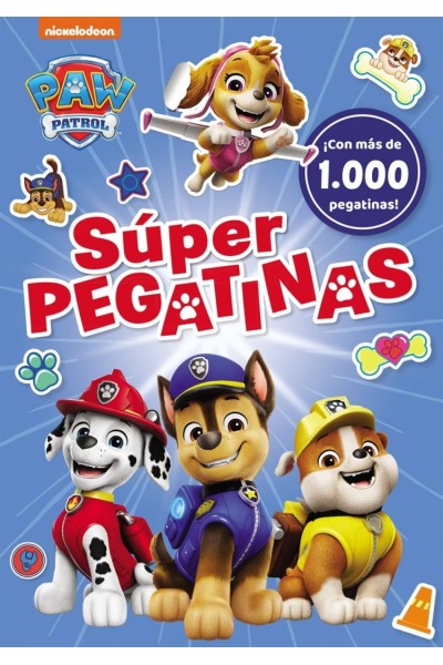 PAW PATROL PATRULLA CANINA. ACTIVIDADES - SÚPER PEGATINAS. ¡CON MÁS DE 1.000 PEGATINAS!