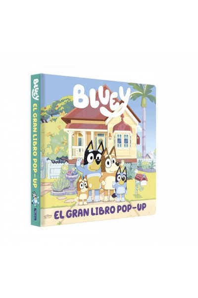 BLUEY LIBRO DE CARTON CON SOLAPAS EL GRAN LIBRO POP-UP DE BL